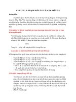 Bai tập chương trạm biến áp (hướng dẫn giải + đáp án)