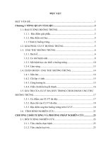 Nghiên cứu đặc điểm hình ảnh và giá trị của cắt lớp vi tính đa dãy trong chẩn đoán ung thư buồng trứng