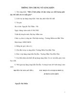 skkn một số biện pháp chỉ đạo nâng cao chất lượng giáo dục thể chất cho trẻ mẫu giáo 