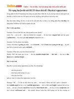 Từ vựng luyện thi nói IELTS theo chủ đề: Physical Appearance