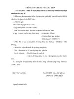 skkn một số biện pháp rèn luyện kỹ năng đội hình đội ngũ cho học sinh lớp 4