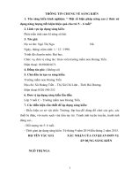 skkn một số biện pháp nâng cao ý thức sử dụng năng lượng tiết kiệm hiệu quả cho trẻ 5 – 6 tuổi