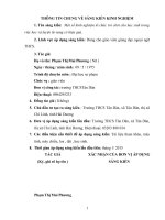 skkn  tiếng anh thcs một số kinh nghiệm tổ chức trò chơi cho học sinh trong việc học và luyện từ vựng có hiệu quả