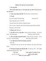 skkn một số biện pháp nâng cao chất lượng dạy học phân môn học hát cho học sinh lớp 5