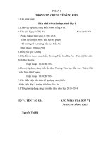 skkn  rèn chữ viết cho học sinh lớp 1 