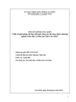 skkn một số giải pháp chỉ đạo đổi mới công tác thi đua, khen thưởng ngành giáo dục và đào tạo tỉnh lai châu