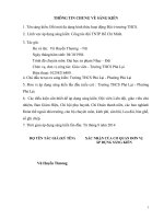 skkn đổi mới đa dạng hình thức hoạt động đội ở trường THCS