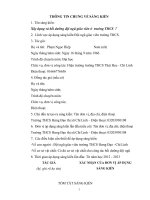 skkn xây dựng và bồi dưỡng đội ngũ CB, GV ở trường THCS 