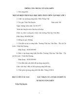 skkn một số biện pháp dạy đọc hiểu phân môn tập đọc lớp 3