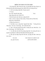 skkn hiệu trưởng chỉ đạo các giải pháp thực hiện công tác tự đánh giá KĐCLGD 