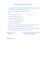 skkn  sử dụng kiến thức liên môn trong dạy sinh học lớp 9 bài  ô nhiễm môi trường 