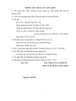 skkn  hiệu trưởng chỉ đạo nâng cao chất lượng sinh hoạt tổ chuyên môn trường tiểu học 