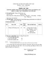 sáng tác bài hát cho trẻ mầm non