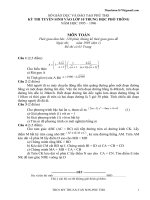 DE THI VAO 10 PHU THO TU 1995 DEN 2016