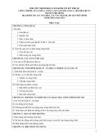 Thuyết minh tổng hợp báo cáo KTKT