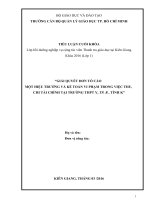 TIEU LUAN CUOI KHOA XU LY HIEU TRUONG VI PHAM