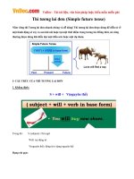 Tự học Ngữ pháp Tiếng Anh bài 16: Cấu trúc và cách dùng thì Tương lai đơn