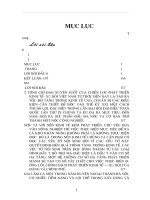 Luận văn đầu tư cơ sở hạ tầng nông thôn đối với sự nghiệp CNH hđh nông nghiệp, nông thôn huyện gia lâm 