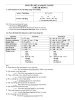 CHUYEN DE PASSIVE VOICE