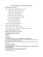 ĐỀ CƯƠNG TIẾNG VIỆT  CUỐI  HỌC KÌ II KHỐI 5 chi tiet