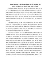 Dấu ấn văn hóa Sa Huỳnh trong địa bàn phân bố của văn hóa Đông Sơn qua di tích khảo cổ học Bãi Cọi (Nghi Xuân  Hà Tĩnh)