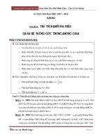 LTDH hình học không gian