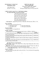 DE THI MON NGU VAN 10 HKI NAM HOC 2015   2016 CHINH THUC