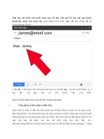 Cách viết đơn xin việc bằng tiếng anh qua e mail gâyấn tượng nhất