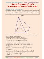 Cac bai tap hinh khong gian 2016 kem loi giai