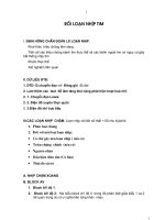 Chẩn đoán Rối loạn nhịp tim