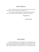 Luận văn xây dựng mô hình ghép cải tạo vườn cà phê vối kinh doanh bằng các tinh dòng cà phê vối chọn lọc trên địa bàn huyện đăk mil, tỉnh đăk lăk 