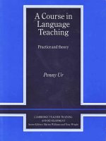 A course in language teaching   practice and theory   ur penny 