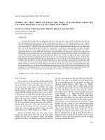 NGHIÊN cứu PHÁT TRIỂN kỹ THUẬT THU NHẬN và TÁCH DÒNG TRỌN vẹn các PHÂN đoạn HA, NA và m của VIRUS cúm AH5N1