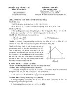 DE THI MON TOAN 10 HKI NAM HOC 2015   2016 CHINH THUC