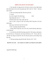 Sử dụng dạy học tích hợp và dạy học theo định hướng phát triển năng lực học sinh trong giảng dạy tiết 54, bài 36 “nước” hóa học lớp 8 THCS 