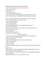 Tổng quan các dạng câu hỏi và trả lời của part 2 trong TOEIC