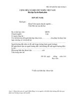 Đề xuất đề tài luận văn thạc sĩ trường HUST