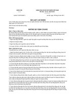 LUẬT LAO ĐỘNG  NƯỚC CỘNG HÒA HỘI CHỦ NGHĨA VIỆT NAM