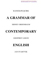 43 a GRAMMAR OF CONTEMPORARY ENGLISH 