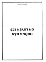 Cấu trúc và giao diện đề thi IC3