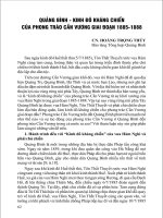 Lịch sử Quảng Bình dành cho học sinh THCS