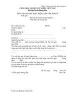 Đơn xin gia hạn thực hiện luận văn thạc sĩ trường HUST