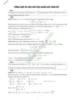 50 cau khao sat ham so luyen thi dai hoc