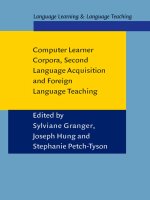 Computer learner corpora, second language acquisition and foreign language teaching 