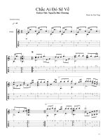 Chắc ai đó sẽ về guitar tab