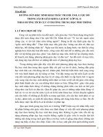 SKKN hướng dẫn học sinh khai thác tranh ảnh, lược đồ trong sách giáo khoa lịch sử lớp 10, 11 theo hướng tích cực  ở trường THPT 