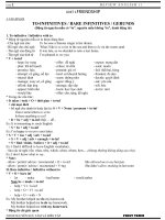 ĐỂ CƯƠNG ANH VĂN 11 HKI   ngữ pháp bài tập hay