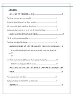 Tiểu luậndoanh nghiệp thạch rau câu và vấn đề đạo đức trong kinh doanh