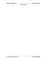 Luận văn thực trạng và giải pháp nâng cao hiệu quả sử dụng vốn lưu động tại công ty cơ khí