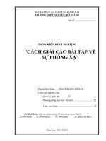 skkn phương pháp giải các bài tập về phóng xạ 